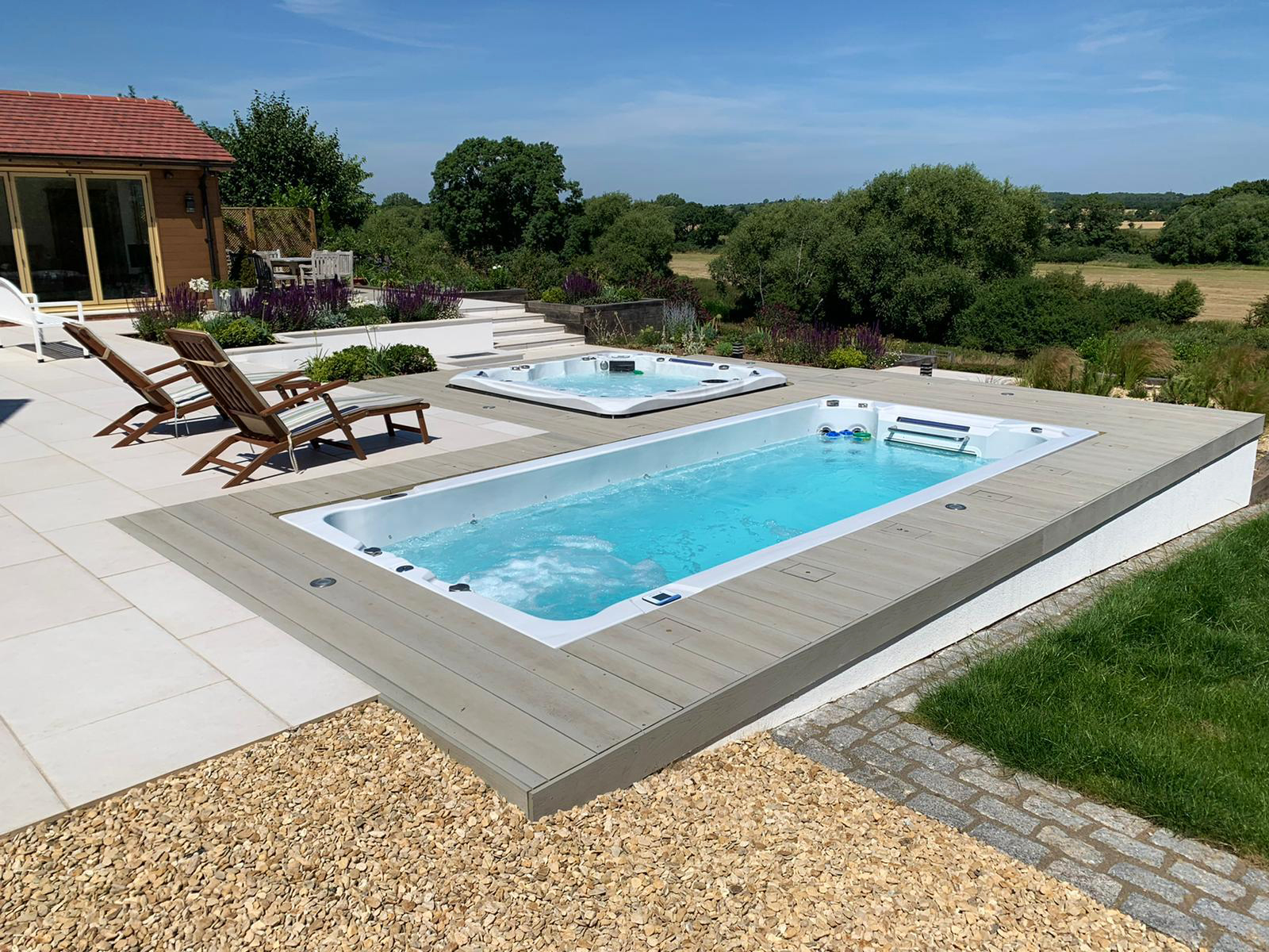 Backyard Swim Spa Ideas & Garden Inspiration for 2025